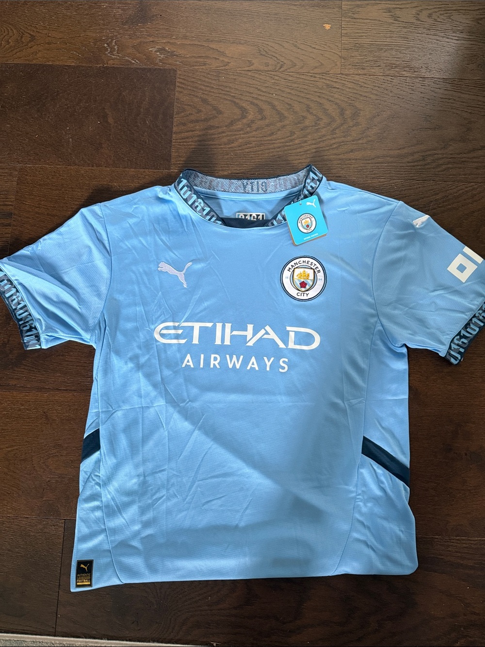 Puma Manchester City Sky Blue Home Jersey (Kevin De bruyne)